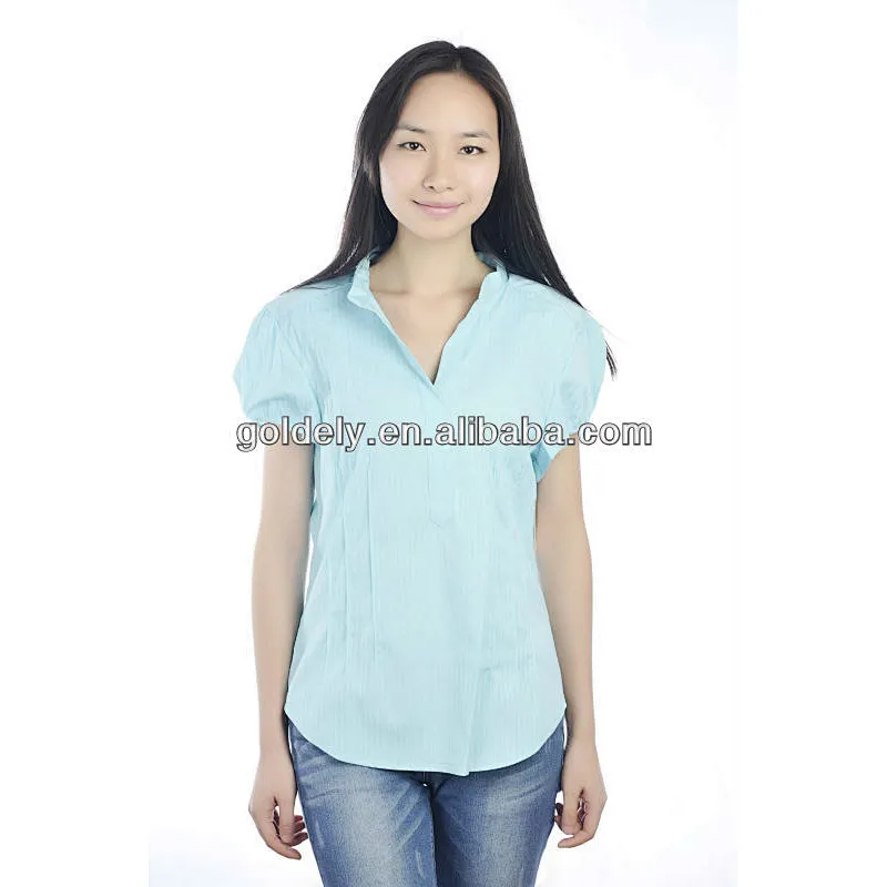 The Fashionable women's shirts ladies shirts