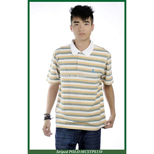 New 2014 Wholesale Fashion Custom Design Men's Polo Clothes