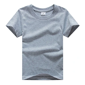 DIY graffiti blank T shirts for promotion or gift cotton polyester kids tshirts