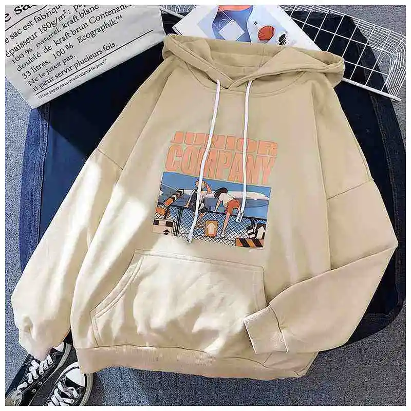 High quality custom cotton anime non-zipper autumn hoodie hoodies sweatshirts