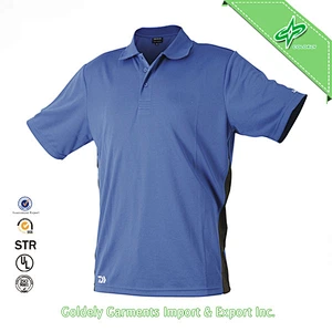High Quality With Custom Logo Royal Blue Polo Shirts