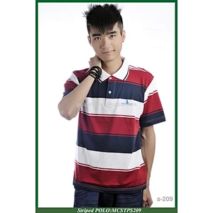 OEM blank men polo t shirt / 100% cotton men clothes from garment factory