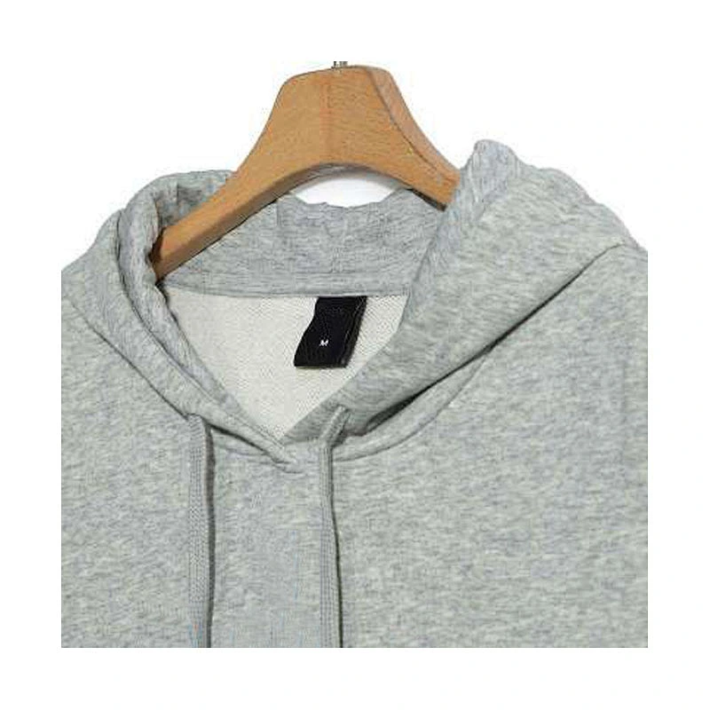 Cotton pullover Gray hooded men's outwear  streetwear hiphop hoodies