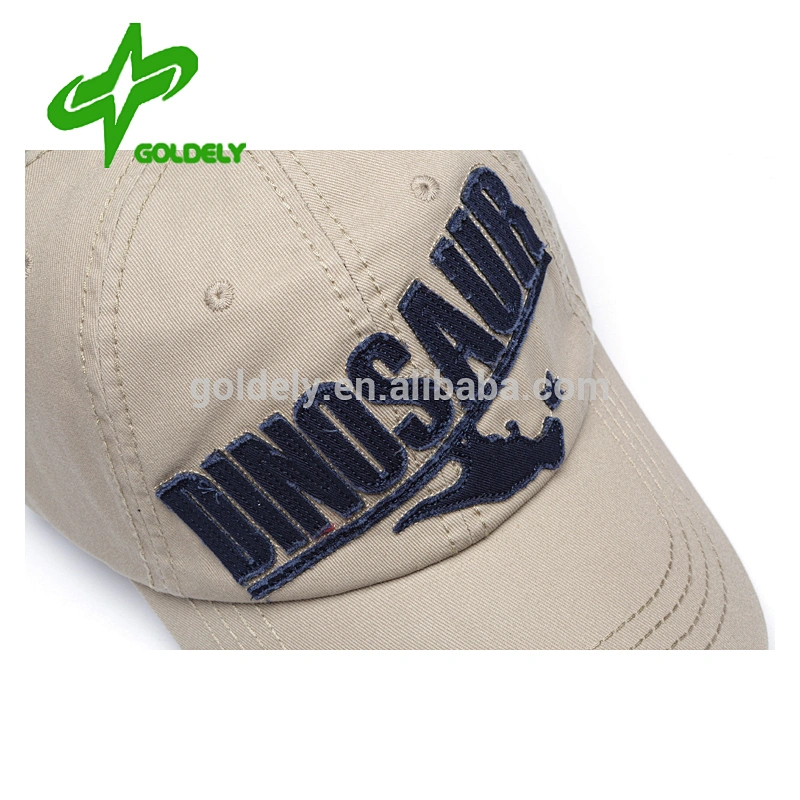 high quality embroidery 100%brush cotton 10856 material baseball caps