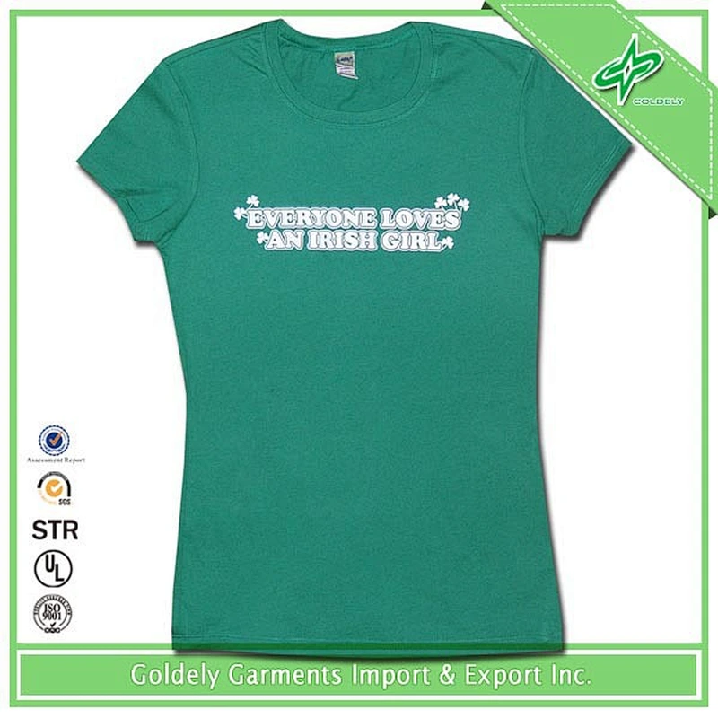 Fashionable Cheap Cotton wholesale double neck t-shirt