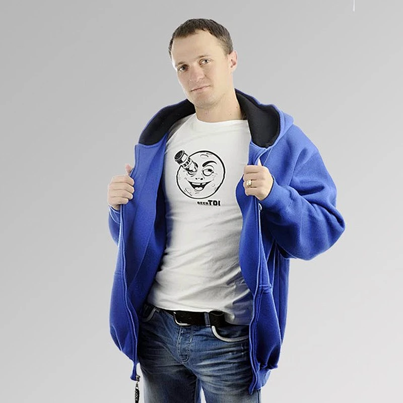 Fleece Sport without Hoodie Sweater OEM brand
