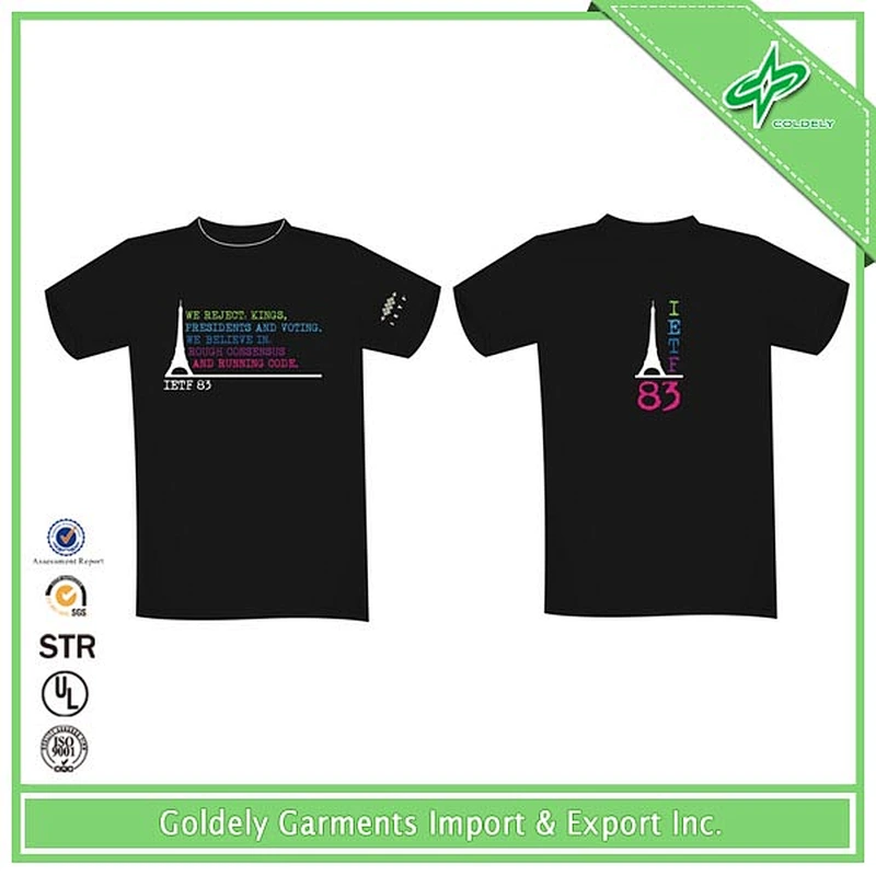 120 GSM Black T-shirt T-shirt Design Software