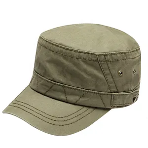 Custom design logo flex fitted military baseball hats