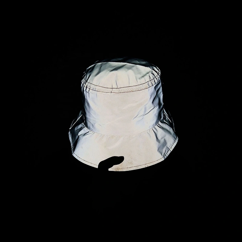2020 new web celebrity reflective bucket hat hip-hop cap punk stage hat