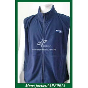 Sleeveless men's polar fleece
