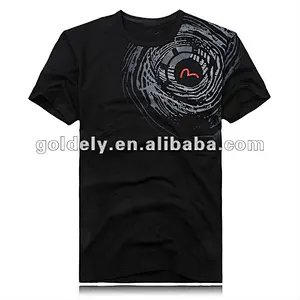Plain Black tshirts unisex clothing factories in china