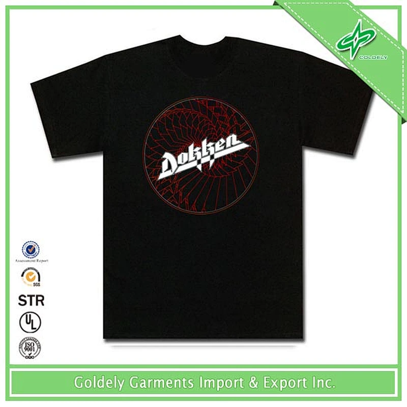 Printed Cotton Knit T-shirt Ribbing Fabric