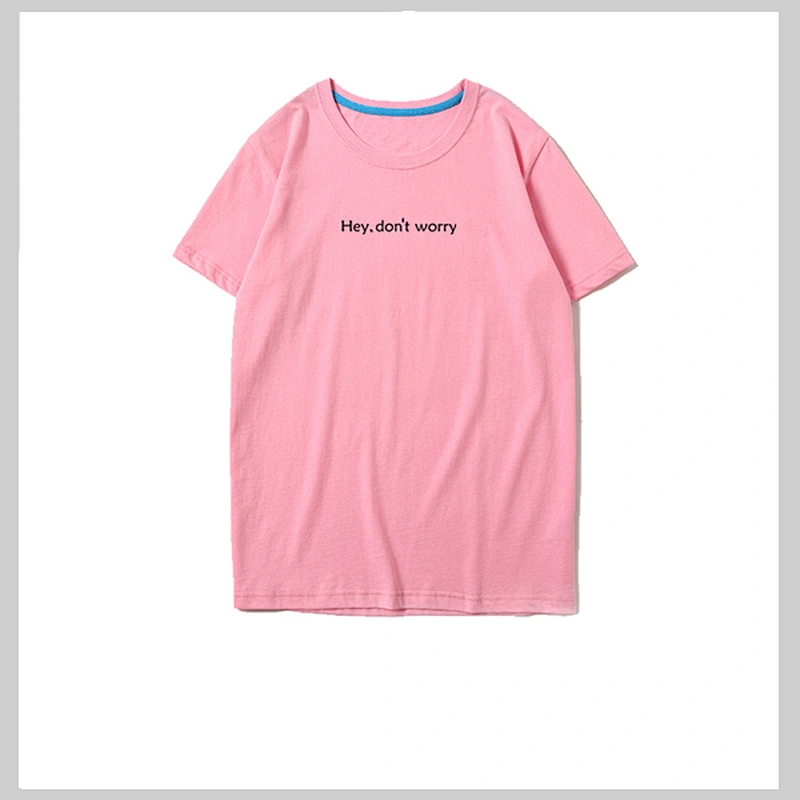 Hot selling oem plain men t shirt with logo in stock