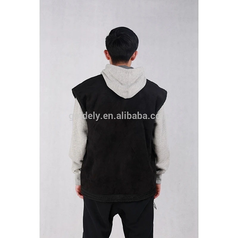 Double zipper men and women polar fleece sweater hoodies