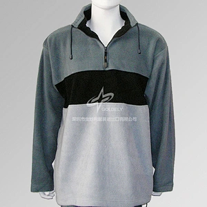 full zipper sleeveless unisex polar fleece sweater factory direct price sale