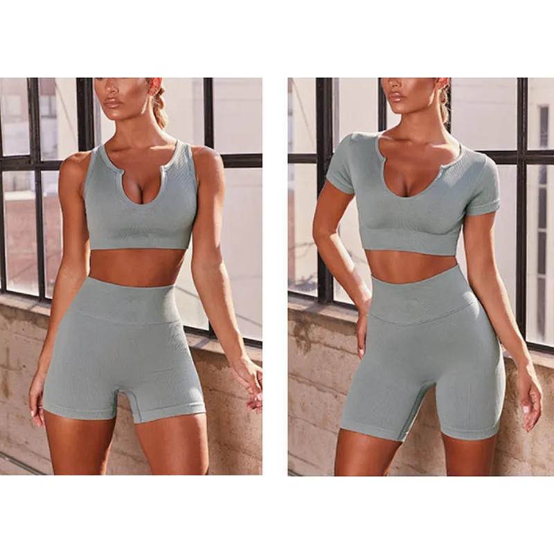 2021 custom logo joggers 2 piece set women outdoor crop top two piece pants set outfits women two pieces