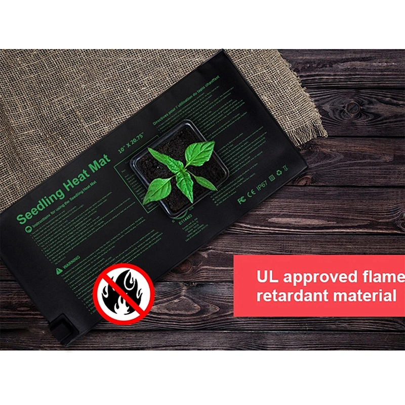 PVC Waterproof Seed Starting Grow Germination Heated Plant Mat 20 x 20.75 Plant Heating Pad Seedling Heat Mat