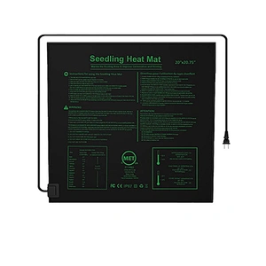 PVC Waterproof Seed Starting Grow Germination Heated Plant Mat 20 x 20.75 Plant Heating Pad Seedling Heat Mat