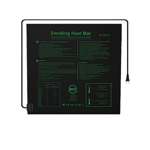 PVC Waterproof Seed Starting Grow Germination Heated Plant Mat 20 x 20.75 Plant Heating Pad Seedling Heat Mat