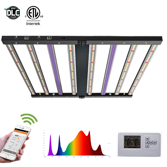 LED Grow Lights Full spectrum best UL 800W grow lights for indoor plants with UV and IR