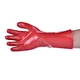 Winter Red PVC Chemical Gloves
