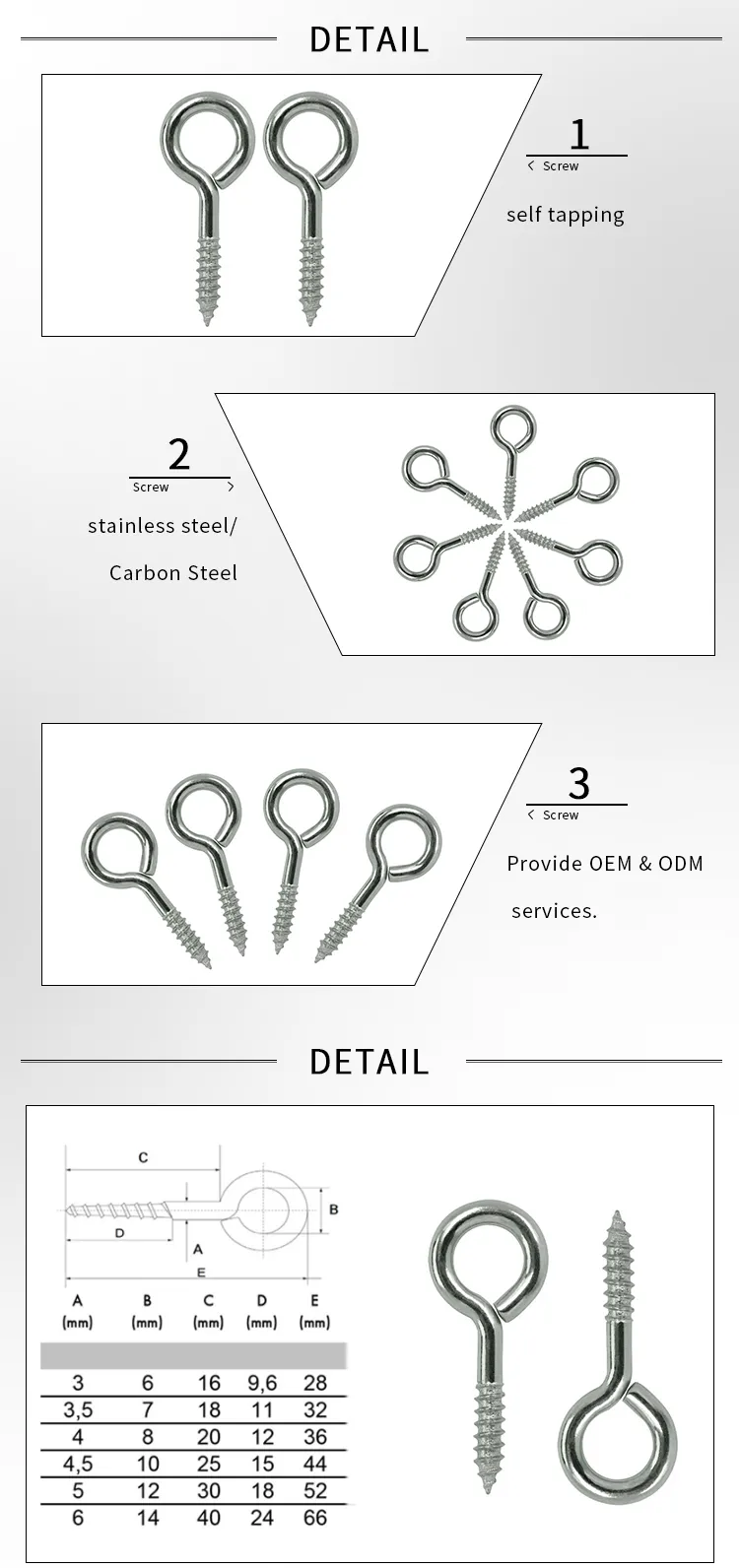 galvanized welded eye screw for scaffolding, welded eye screw,screw