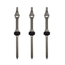 wood thread hanger bolt,m10 bolt,bolt m10,hanger bolt machine thread,m10 thread