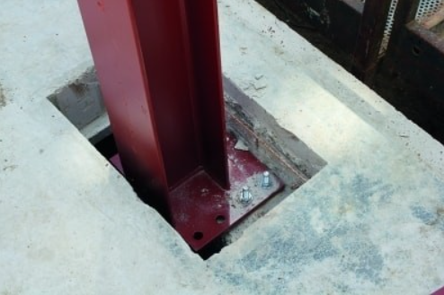 wedge anchor, M8 through bolt, M10 concrete anchor