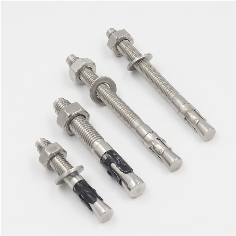 wedge anchor, M8 through bolt, M10 concrete anchor