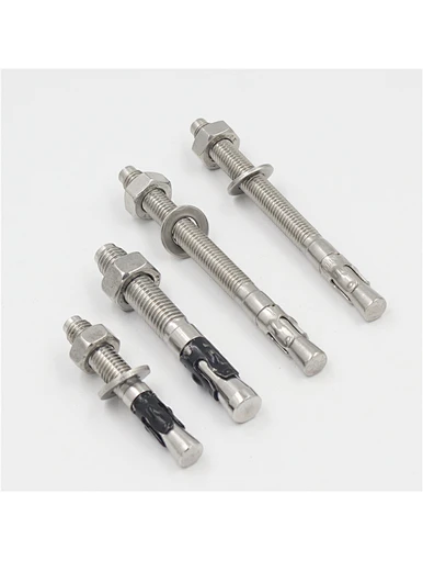 M8 through bolt,wedge anchor, M8 through bolt, M10 concrete anchor