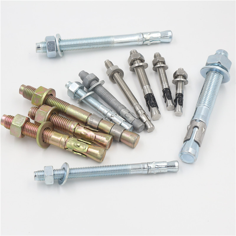 wedge anchor, carbon steel, galvanized concrete anchors