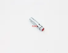 white zinc 4pcs shield anchor
