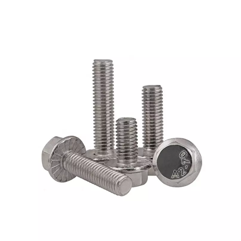 Tornillos de brida hexagonal de rosca completa DIN6921