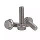 Perno de brida hexagonal de grado 8.8 de zinc de rosca completa dentada DIN6921