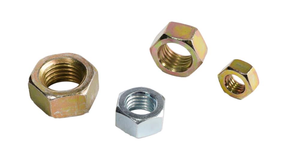 Tuercas de nylon DIN985/982 M8 en galvanizado