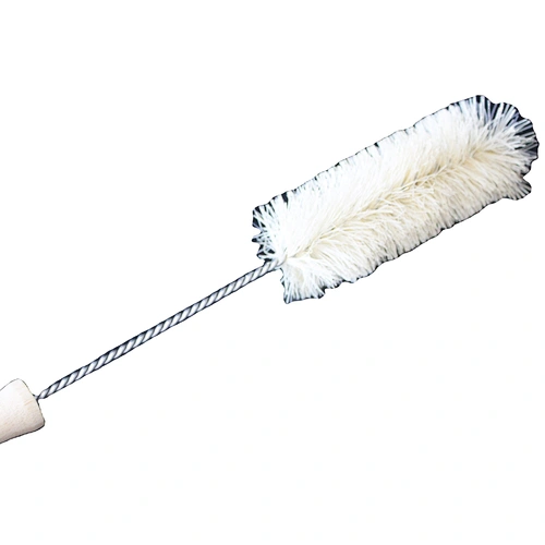 bamboo bottle cleaning brush sisal fiber for 3CM mouth wide tampico