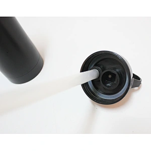 500ml stainless steel sport water bottle with straw