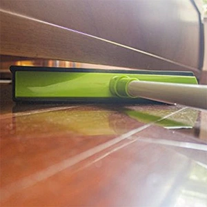 long handle metal stick power soft hard magic sweep easy push rubber flower plastic broom head set factory in china