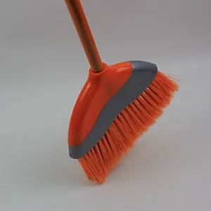 Low Price Sweep Easy Plastic Broom Stick, Cleaning Magic Rubber Bristle Broom