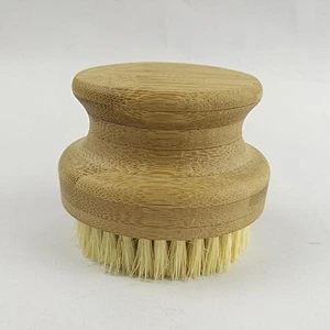 kitchen dish brush  Wood Round Dish Tampico Brush Bamboo Dish Brush