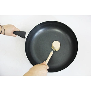 Hot Sale Kitchen Coco Sisal Mini Bamboo Wood Dish Bristle Clean Brush  bamboo clean brush
