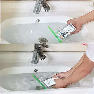 Plastic Bag Sealer Clips Sticks Chips by Trendy Cooks,Keep Bags Air / Water Tight 8 pics