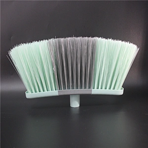 China factory premium quality plastic broom for home cleaning light green pink