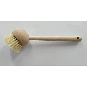 replace head bamboo  kitchen dish clean  brush Without coating