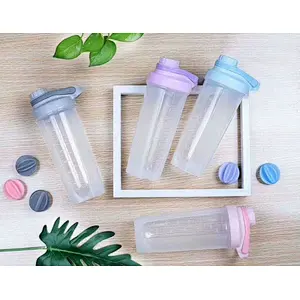 500ml  plastic shaker bottle