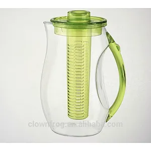 2.5 L High Quality BPA Free Fruit Infuser Water Pitcher