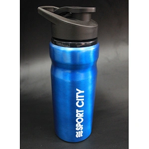 650ML Wholesale fair trade custom logo cartoon kids warm sports metal aluminum hockey hot and cold sublimation water bottle