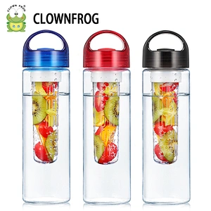 2000ml BPA Free Tritan Tea Port Fruit infuser Airtight Pitcher Purifier Water Filter Bottle