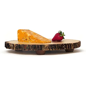 acacia wood server  tray for Cheese, Crackers, and Hors D'oeuvres