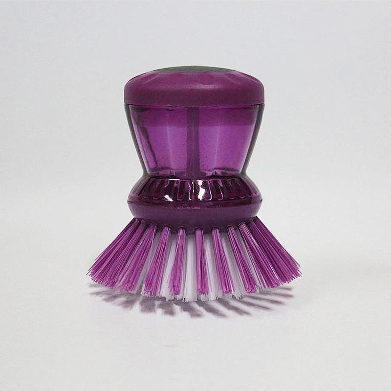 Cheap automatic dish cleaning palm soap dispensing brush